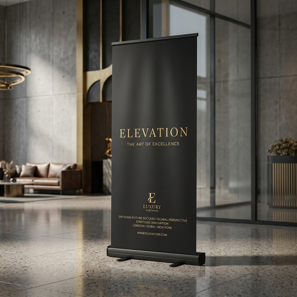 Roll-Up Werbeaufsteller